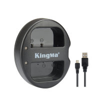 Зарядное устройство двойное KingMa BM015 для DMW-BLF19